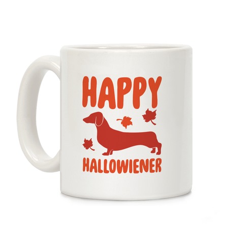 Happy Hallowiener Dachshund Parody Coffee Mug