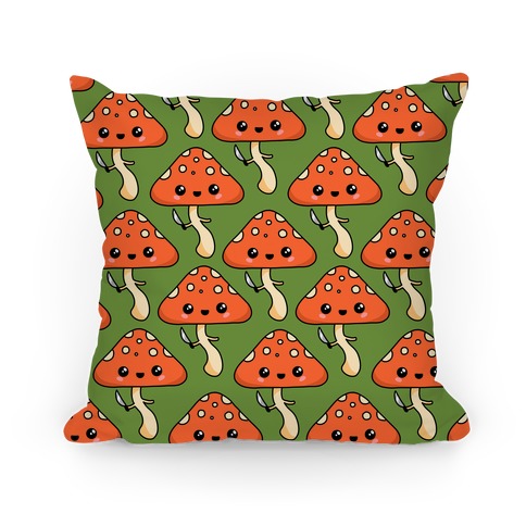 Mushroom With Knife Pillow