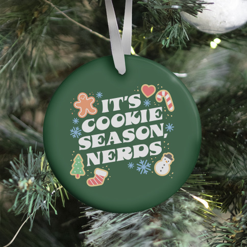 It's Cookie Season, Nerds Christmas Ornament