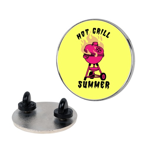 Hot Grill Summer Pin
