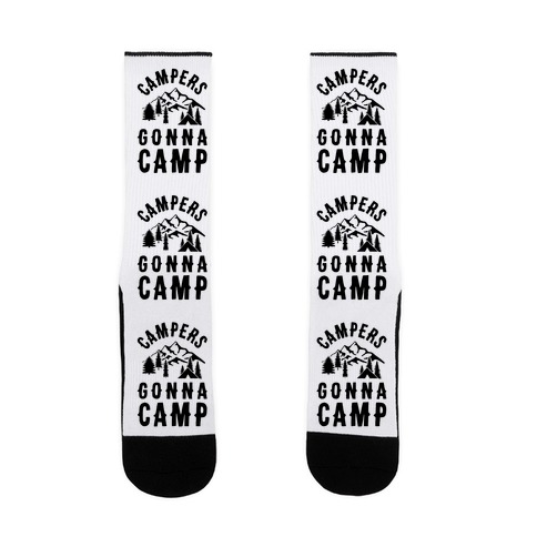 Campers Gonna Camp Sock