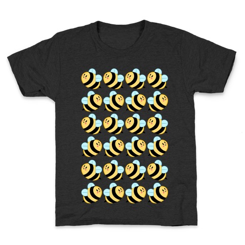 Bumblin' Bees Pattern Tee Kids T-Shirt