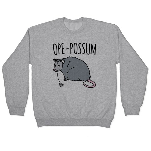 Ope-Possum Opossum Pullover