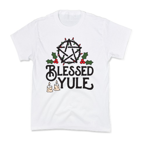 Blessed Yule Kids T-Shirt