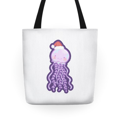 Christmas Jellyfish Tote