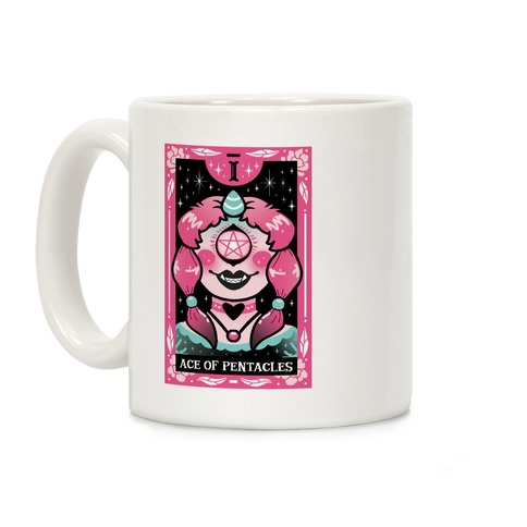Creepy Cute Tarot: Ace Of Pentacles Coffee Mug