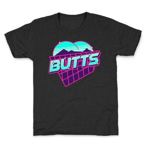 Retro Butts Kids T-Shirt