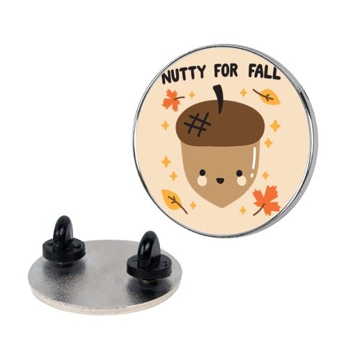 Nutty For Fall Pin