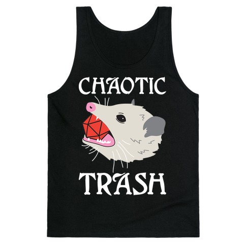Chaotic Trash (Opossum) Tank Top