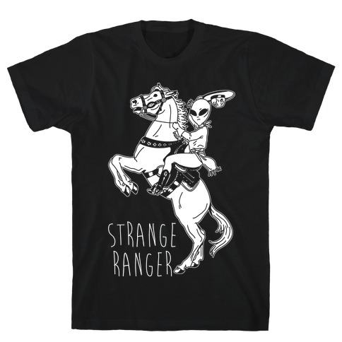 Strange Ranger Cowboy Alien T-Shirt