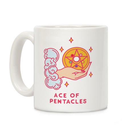 Ace of Pentacles Transformation Brooch Coffee Mug