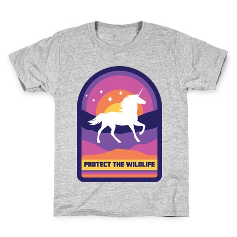 Protect The Wildlife (Unicorn) Kids T-Shirt