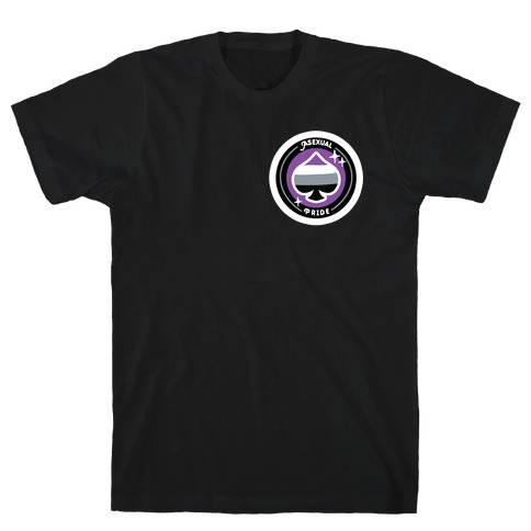 Asexual Pride Patch T-Shirt