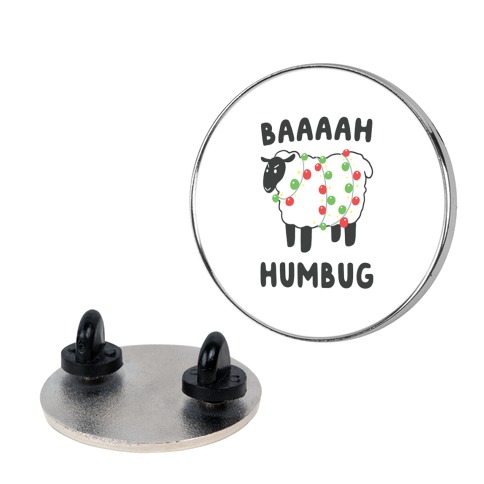 Baaaaah Humbug Pin