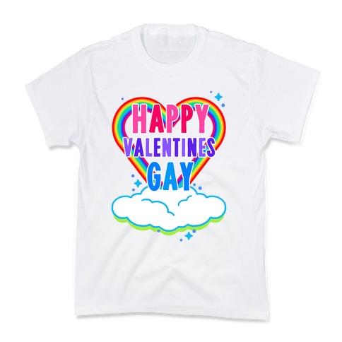 Happy Valentines Gay Kids T-Shirt