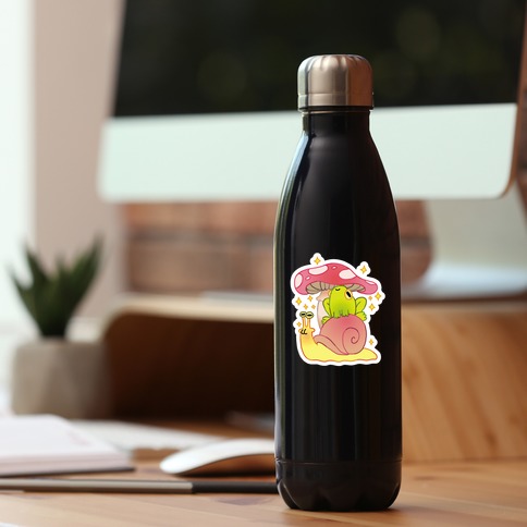 Frog Water Drinking straw - Frog - Sticker