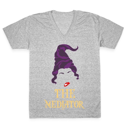 Mary Sanderson The Mediator  V-Neck Tee Shirt