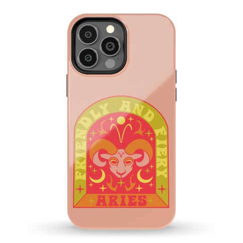 Friendly And Fiery Aries Phone Case