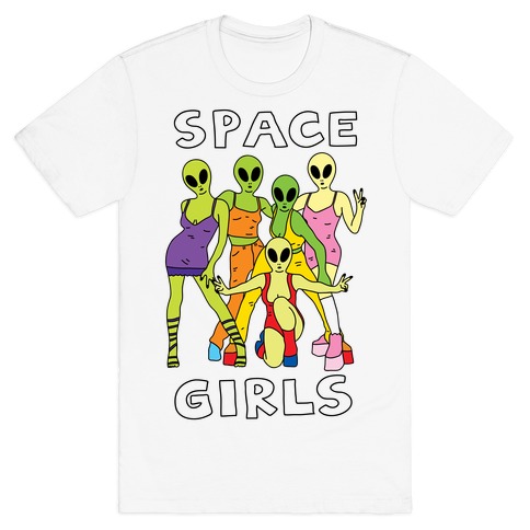 Space Girls T-Shirts | LookHUMAN