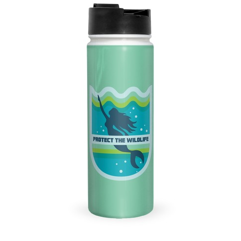 Protect The Wildlife (Mermaid) Travel Mug