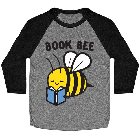 Book Bee Baseball Tee