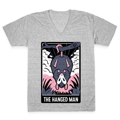 The Hanged Man V-Neck Tee Shirt