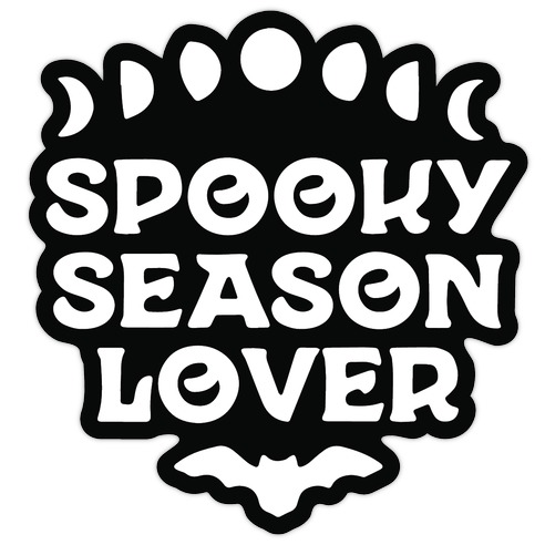 Spooky Season Lover Die Cut Sticker