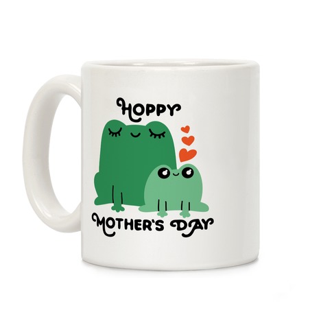 Hoppy Mother's Day Frogs Coffee Mug