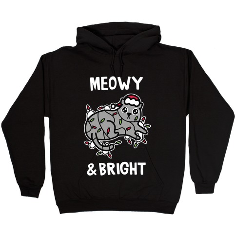 Meowy & Bright Hooded Sweatshirt
