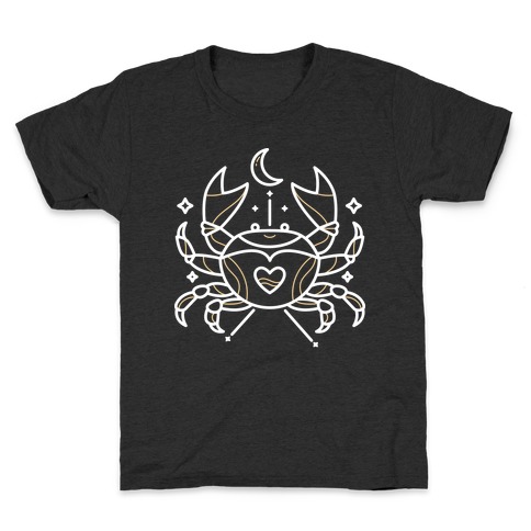 Astrology Cancer Crab Kids T-Shirt