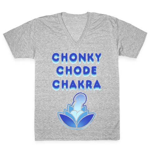 Chonky Chode Chakra V-Neck Tee Shirt