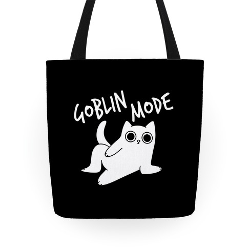 Goblin Mode Cat Tote