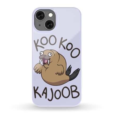 Koo Koo Kajoob Derpy Walrus Phone Case