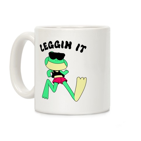 Leggin' It Frog Coffee Mug