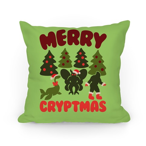 Merry Cryptmas Pillow