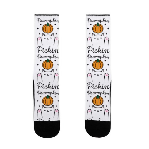 Pawmpkin Pickin' Sock
