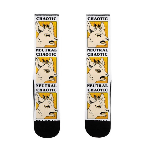 Chaotic Neutral Goat Sock