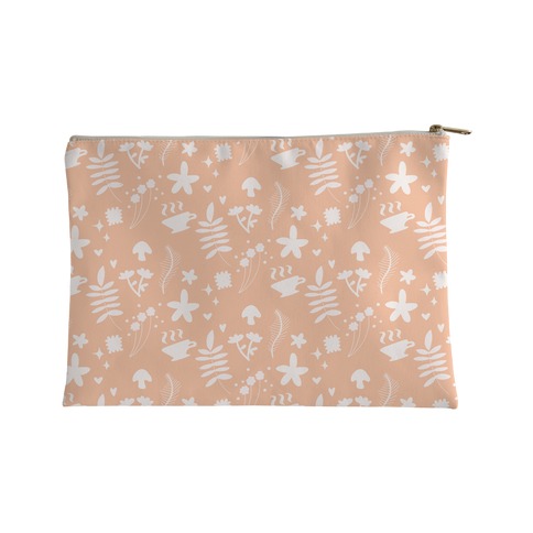 Dainty Cottage Pattern Accessory Bag
