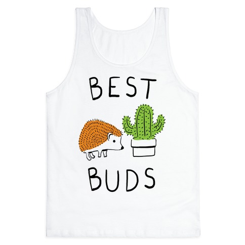 Best Buds Hedgehog Cactus Tank Top