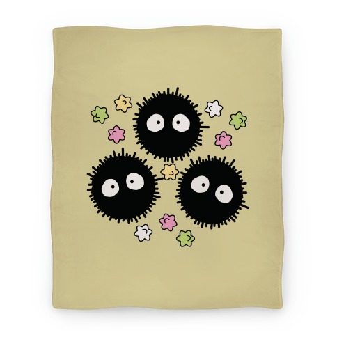 A Trio Of Soot Sprites Blanket