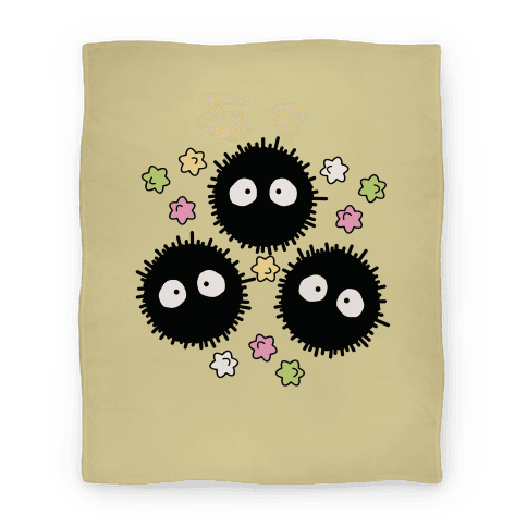 A Trio Of Soot Sprites Blankets