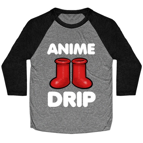 Anime Drip Baseball Tee