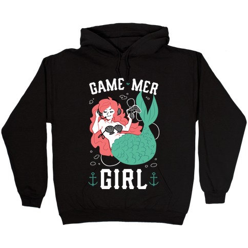 Game Mer Girl Hooded Sweatshirt