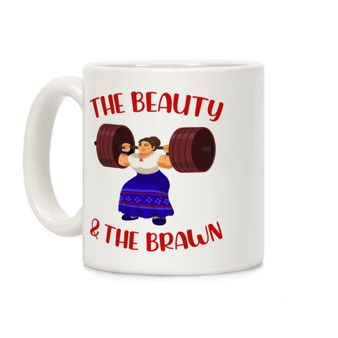 The Beauty and the Brawn Coffee Mug
