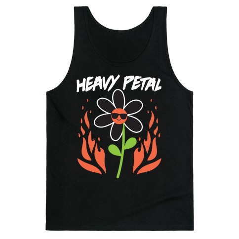 Heavy Petal Flower Tank Top