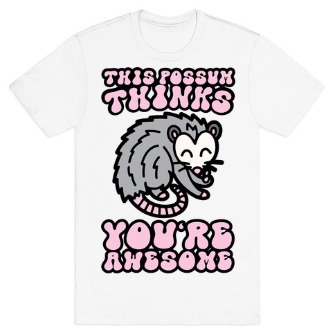 This Possum Thinks You're Awesome T-Shirt