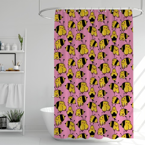Boobees Pattern Shower Curtain