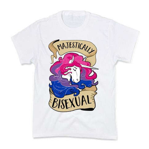 Majestically Bisexual Kids T-Shirt