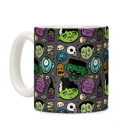 Halloween Faces Coffee Mug