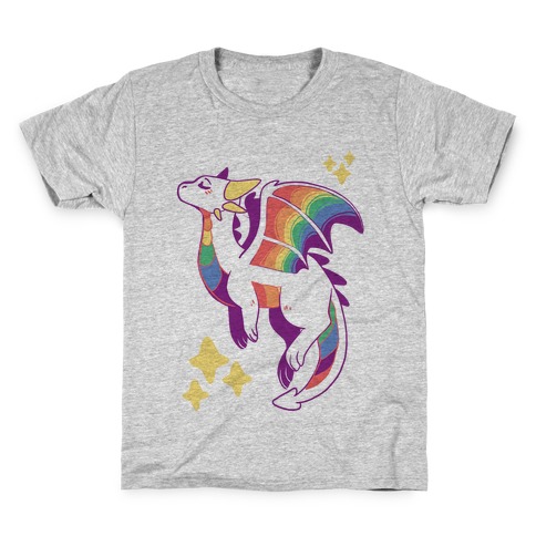 Gay Pride Dragon Kids T-Shirt